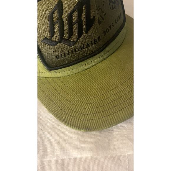 Vintage Bbc Ice Cream Billionaire Boys Club Olive Green Snapbacks Hat Patch Logo - Picture 14 of 16
